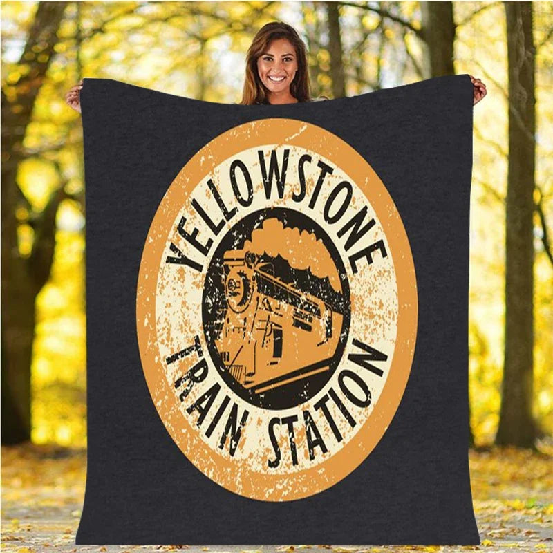 Yellowstone Movie Series Warm, Soft, And Comfortable Blanket Throw.