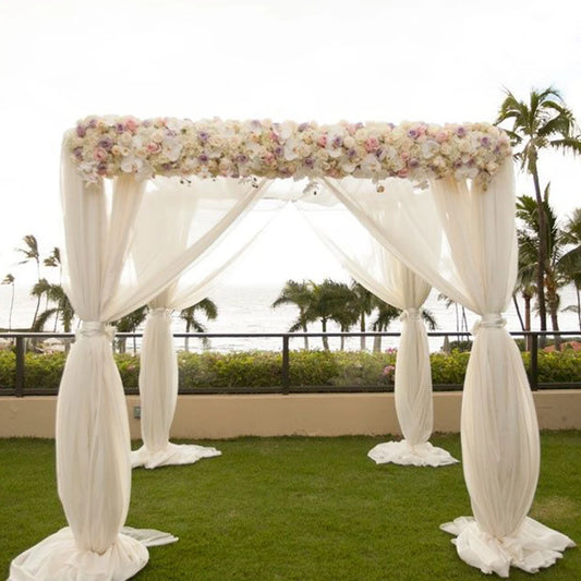 10ft Heavy Duty Height Adjustable All Occasion Canopy With Backdrop Stand Kit Height Adjustable.