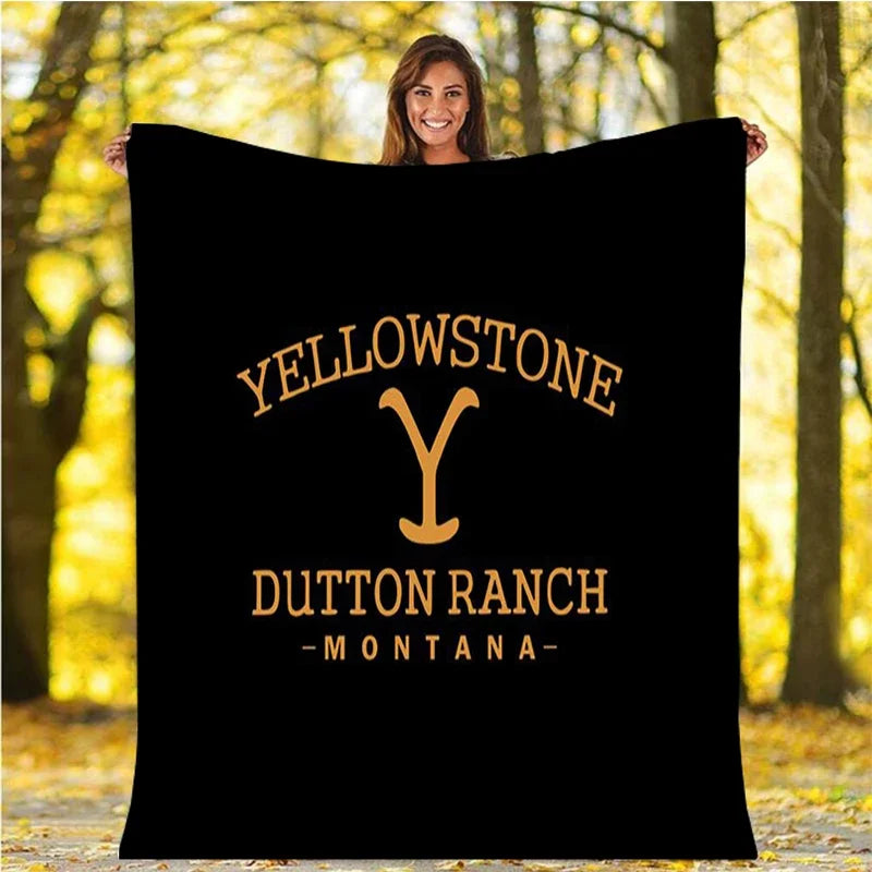 Yellowstone Movie Series Warm, Soft, And Comfortable Blanket Throw.