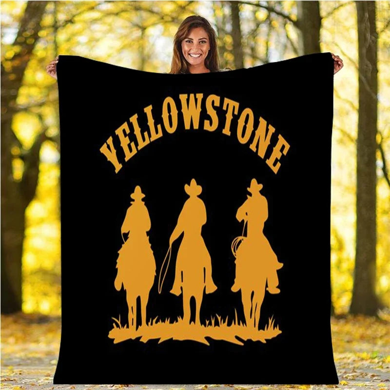 Yellowstone Movie Series Warm, Soft, And Comfortable Blanket Throw.