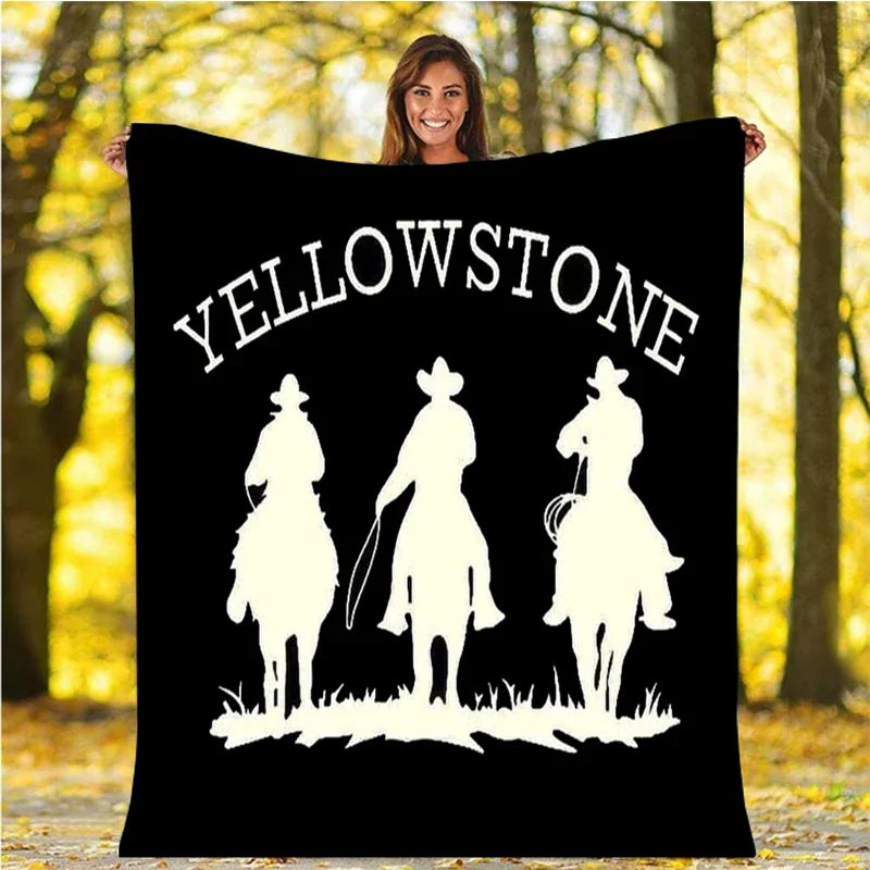 Yellowstone Movie Series Warm, Soft, And Comfortable Blanket Throw.