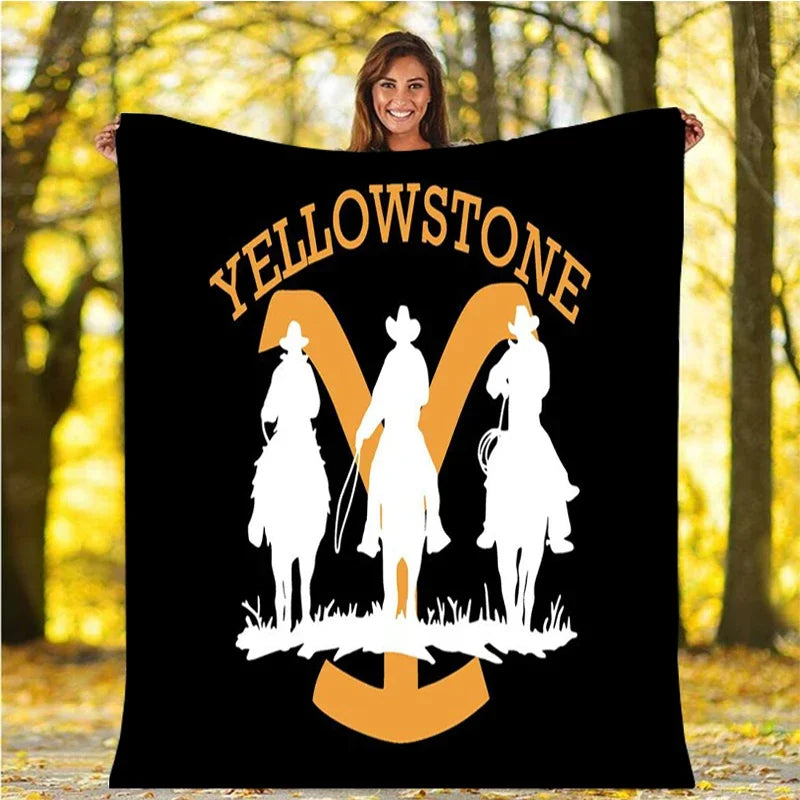 Yellowstone Movie Series Warm, Soft, And Comfortable Blanket Throw.