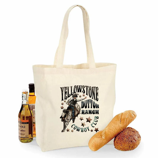 Yellowstone TV Series Recyclable Shopping/Tote Cloth Bags