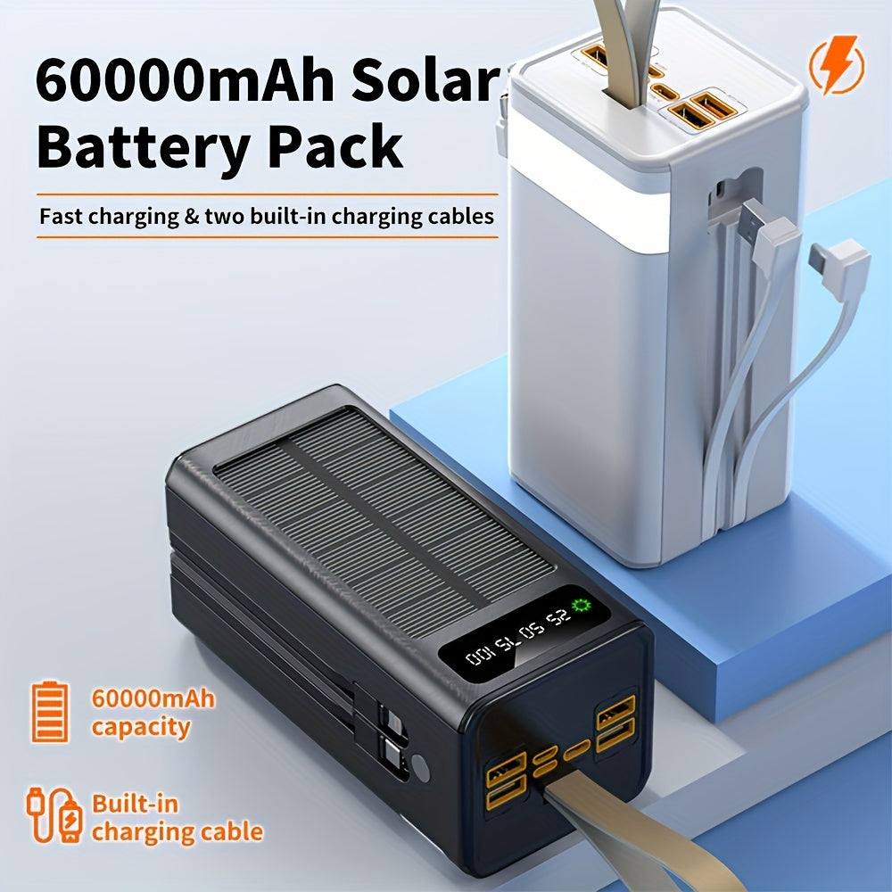 Portable Solar Fast Charging Outdoor Emergency Light.